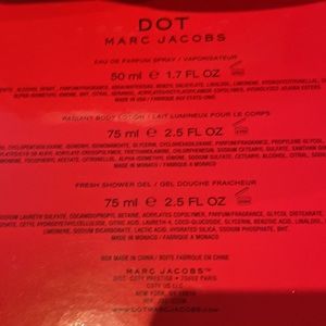 Brand-new DOT Mark Jacobs perfume, body lotion and shower gel